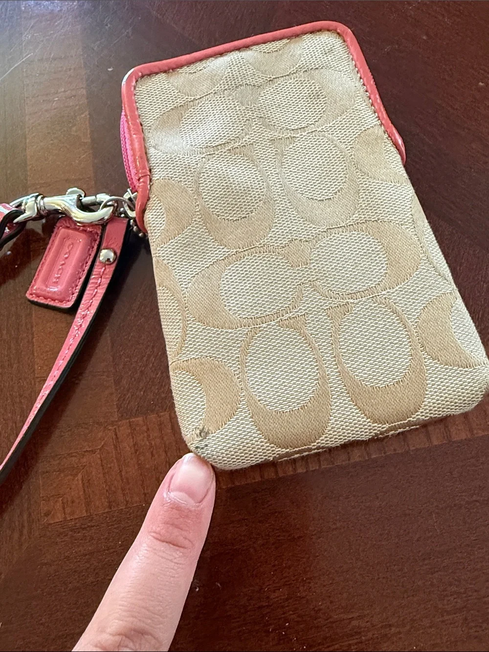 Coach monogram canvas